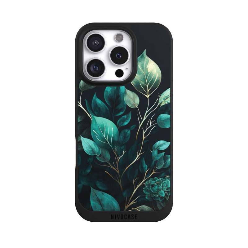 iPhone 16 Pro NIVOpure Eucalyptus Fond Sombre