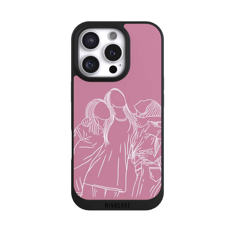 iPhone 16 Pro NIVOpure Freundinnen Line Art