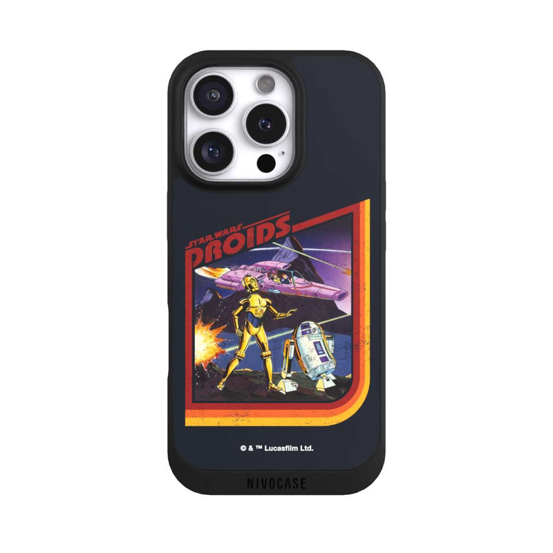 iPhone 16 Pro NIVOpure R2D2 and C3PO Comic