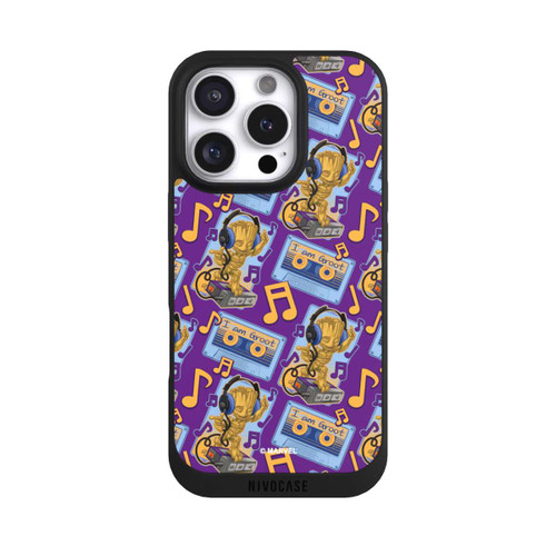 Apple iPhone 16 Pro NIVOpure Groot Comic Headphones Guardians of the Galaxy