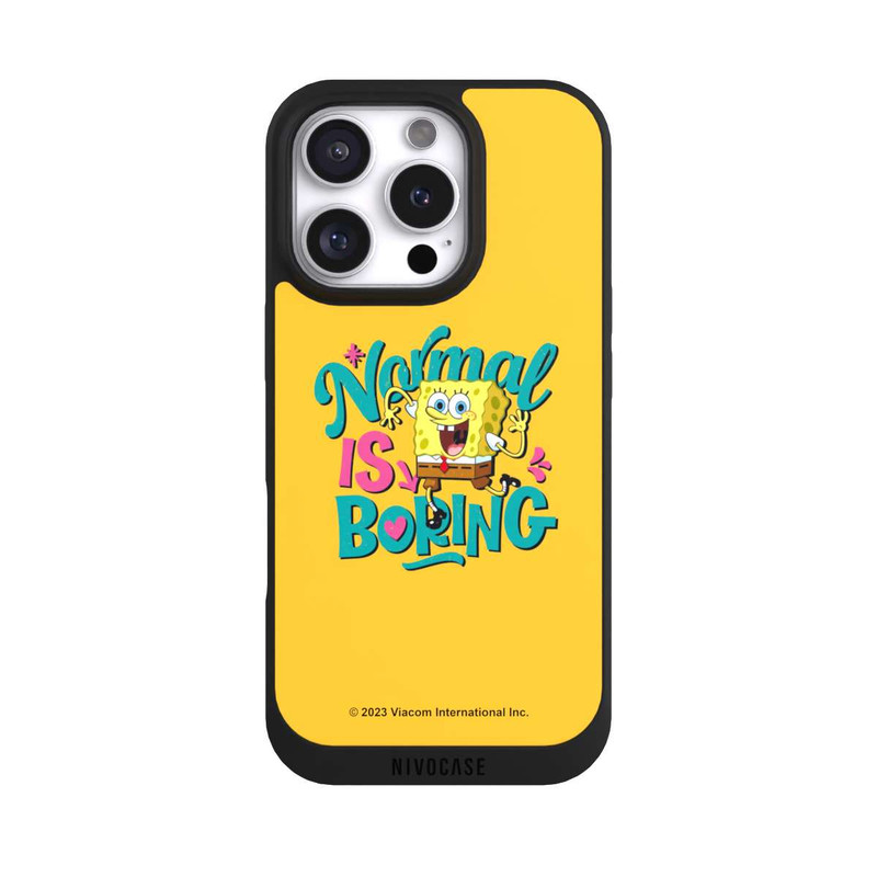 iPhone 16 Pro NIVOpure Spongebob Normal Is Boring