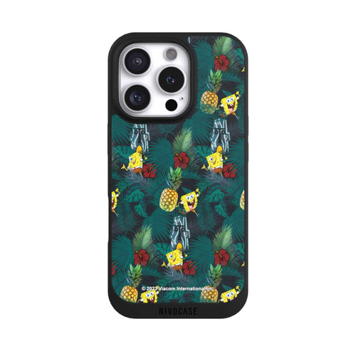 Apple iPhone 16 Pro NIVOpure Spongebob Ananas-Muster