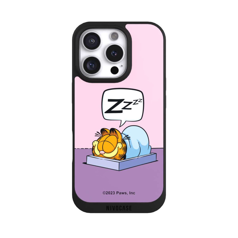 iPhone 16 Pro NIVOpure Garfield Nap Attack Pink 