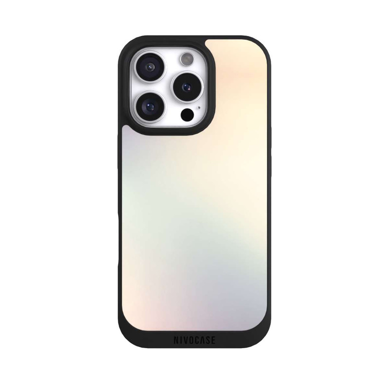 iPhone 16 Pro NIVOpure Lila Pastell Glitch