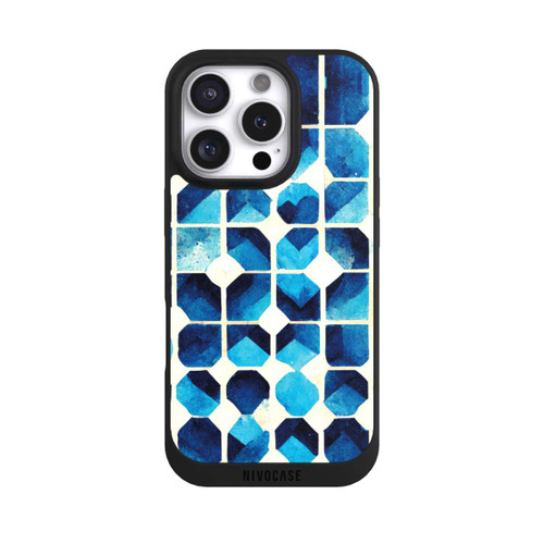 Apple iPhone 16 Pro NIVOpure Blue Pattern