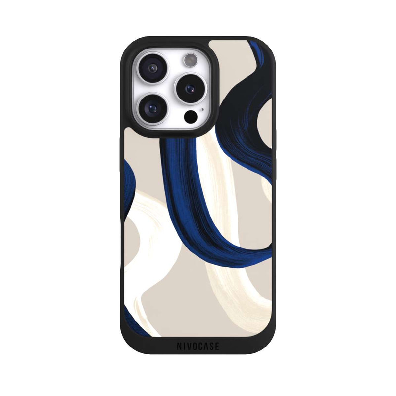 iPhone 16 Pro NIVOpure Abstrakte Pinselstriche 80