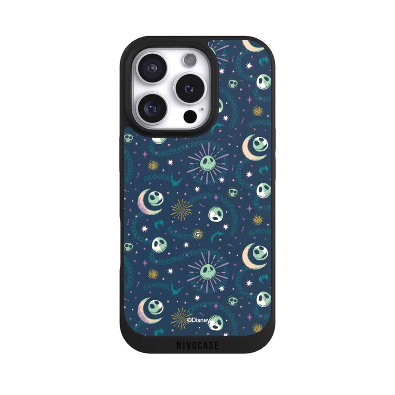 iPhone 16 Pro NIVOpure Nightmare Before Christmas Jack Skellington Mond Muster