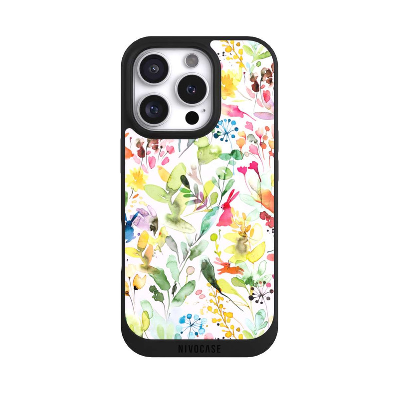 iPhone 16 Pro NIVOpure Wild Flowers Meadow Pink