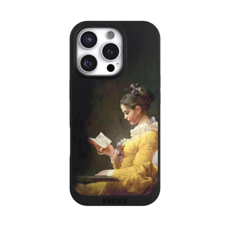 iPhone 16 Pro NIVOpure Young Girl Reading by Jean-Honore Fragonard
