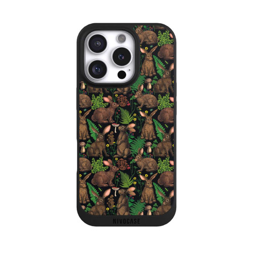 Apple iPhone 16 Pro NIVOpure Rabbits and Woodland Flora