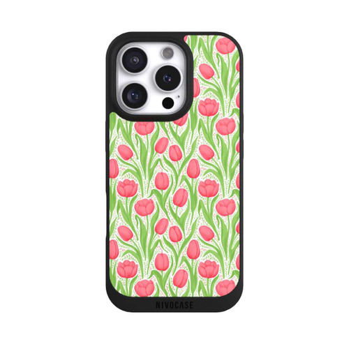 Apple iPhone 16 Pro NIVOpure Red Tulips
