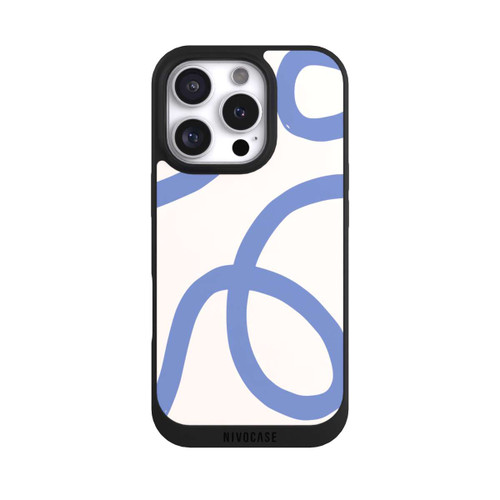 Apple iPhone 16 Pro NIVOpure Blue Pattern