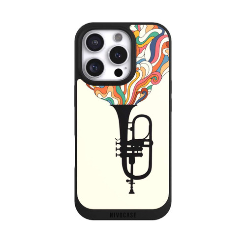 Apple iPhone 16 Pro NIVOpure Tons colorés de trompette