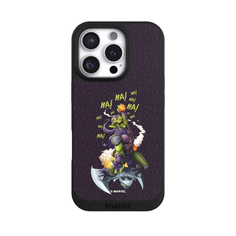 iPhone 16 Pro NIVOpure Green Goblin Pumpkin Bomb
