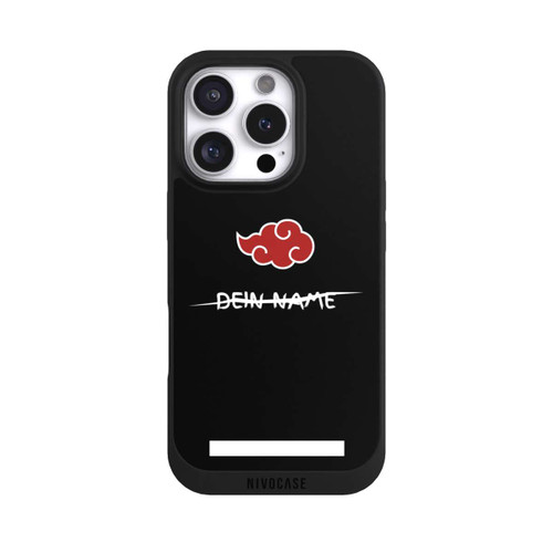 Apple iPhone 16 Pro NIVOpure Akatsuki personalisierbar Schwarz