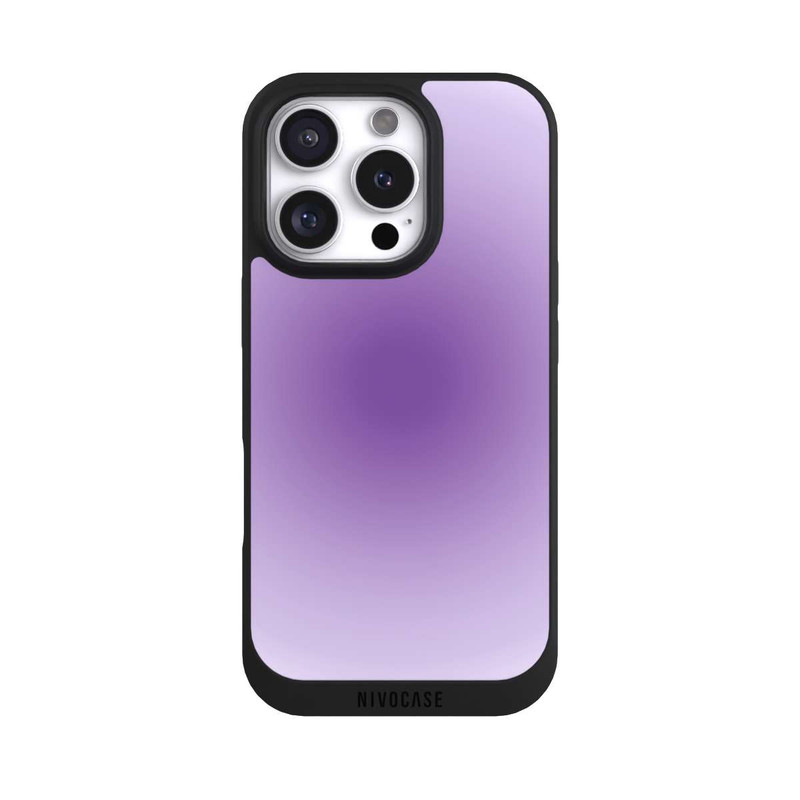 iPhone 16 Pro NIVOpure Aura Lila Kreis