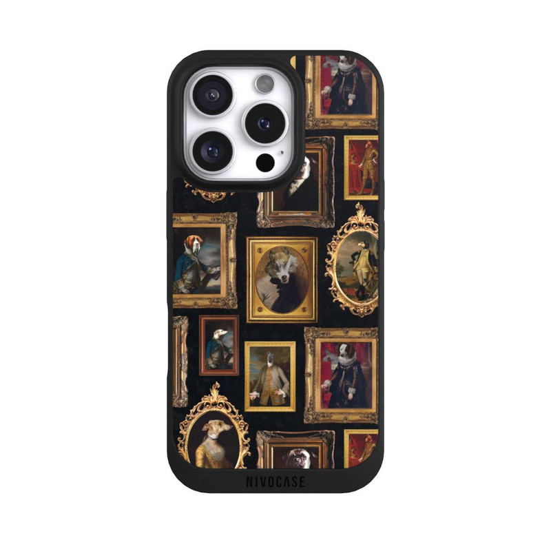 iPhone 16 Pro NIVOpure Dog Ancient Frame Pattern with AI