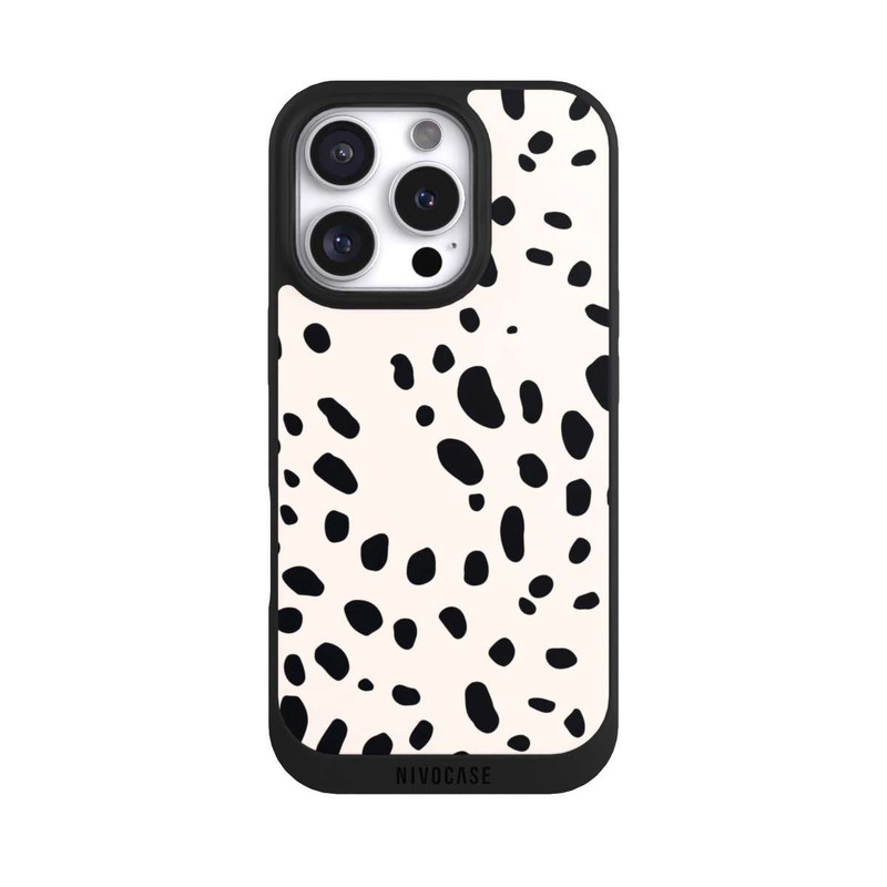 iPhone 16 Pro NIVOpure Tiermuster Gepard Schwarz