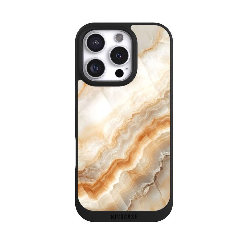 iPhone 16 Pro NIVOpure Marbre Miel