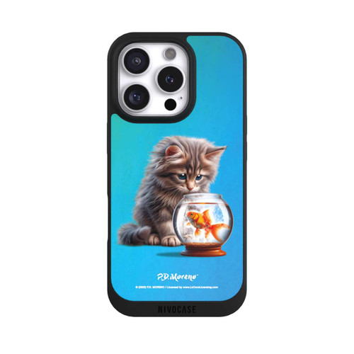 Apple iPhone 16 Pro NIVOpure Cat And Gold Fish