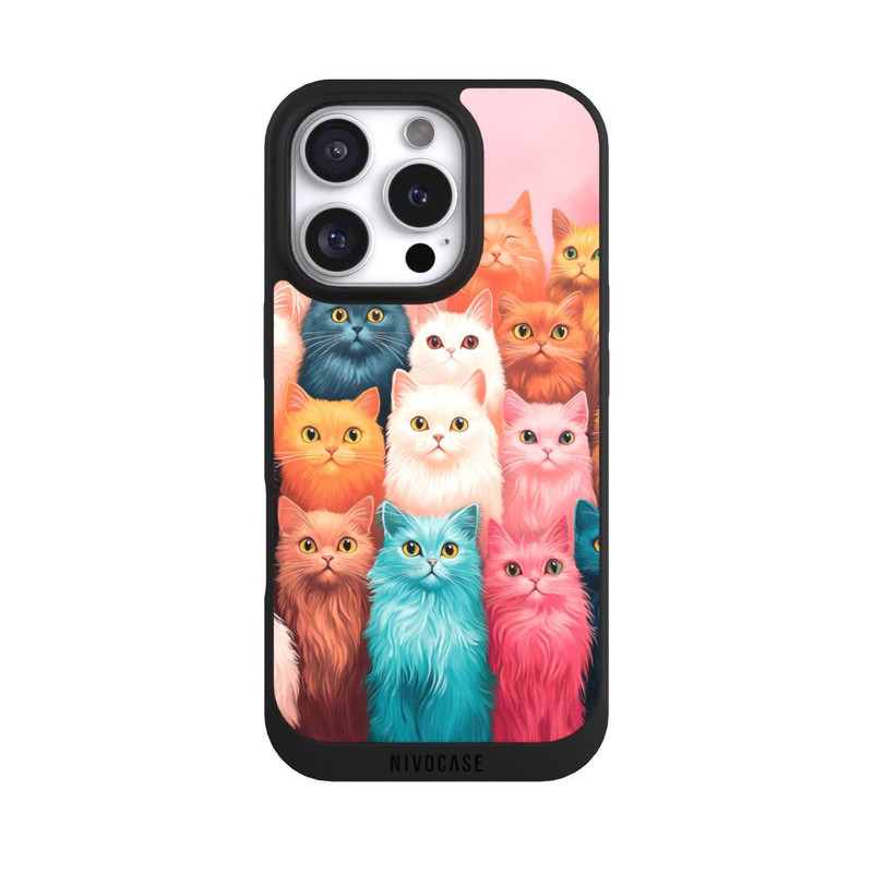 iPhone 16 Pro NIVOpure Cats Looking