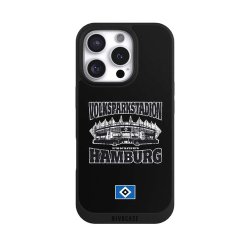 Apple iPhone 16 Pro NIVOpure HSV Volksparkstadion Schwarz