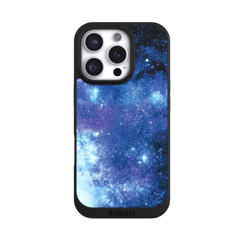 Apple iPhone 16 Pro NIVOpure Blue Purple Galaxy