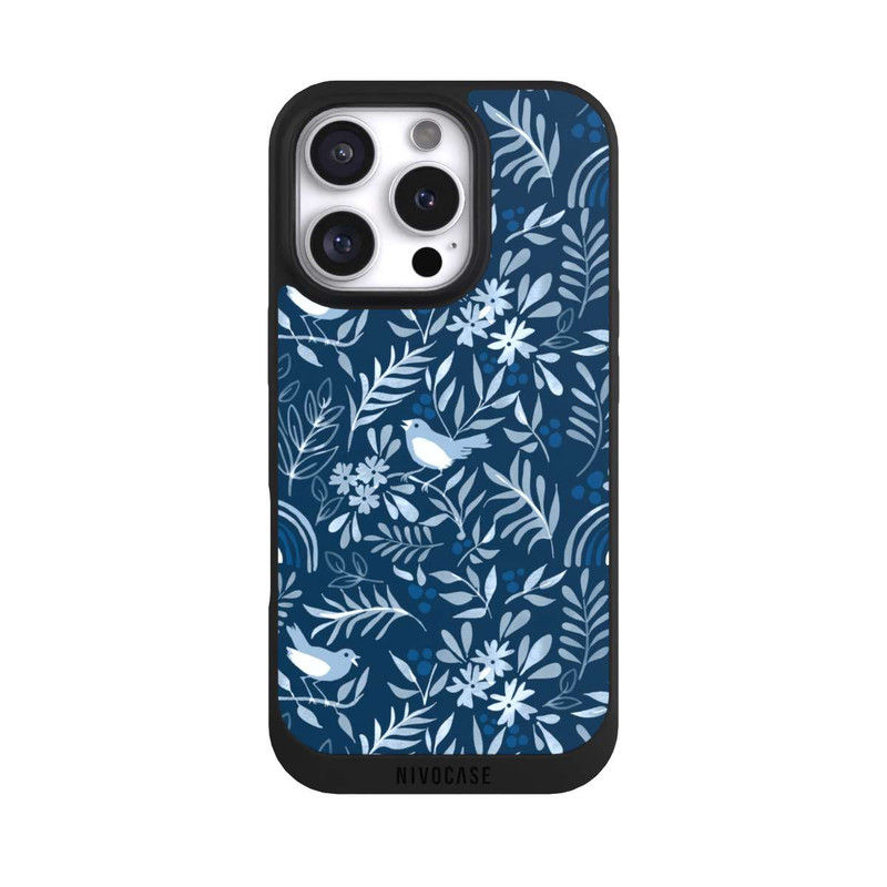 iPhone 16 Pro NIVOpure Classic Blue Pattern