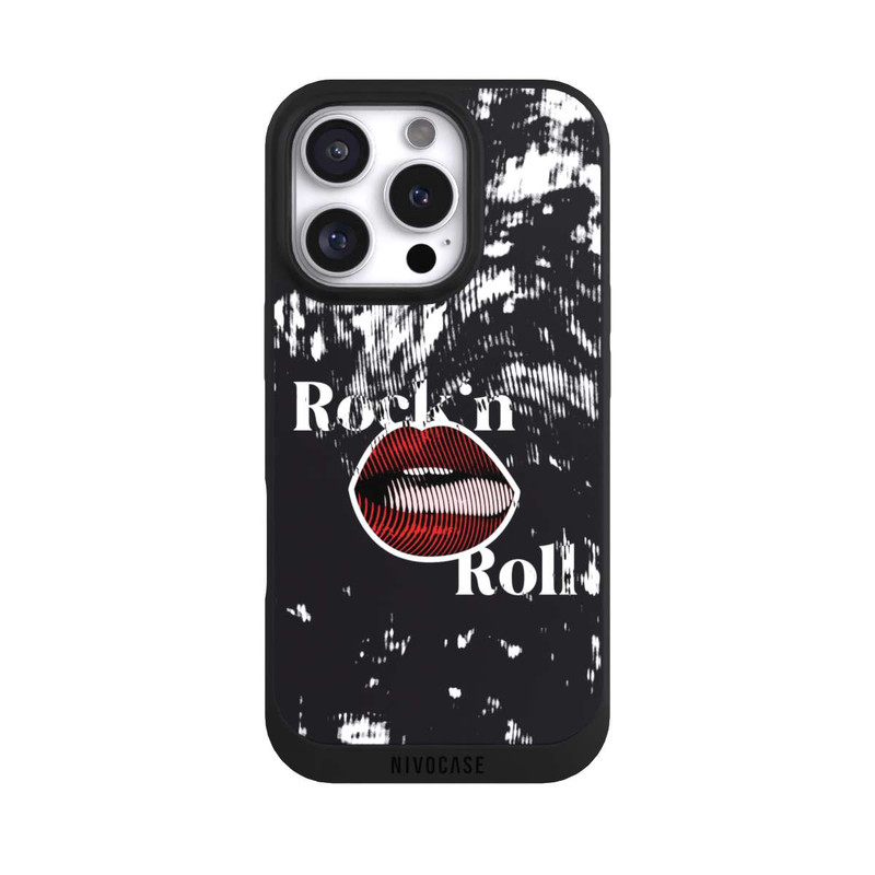 iPhone 16 Pro NIVOpure Rock 'n Roll Grid Kunst