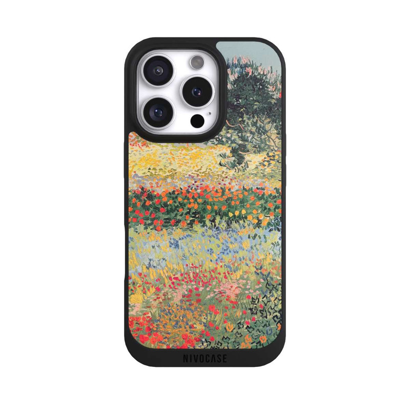 iPhone 16 Pro NIVOpure Garden in Bloom, Arles, July 1888 by Vincent van Gogh