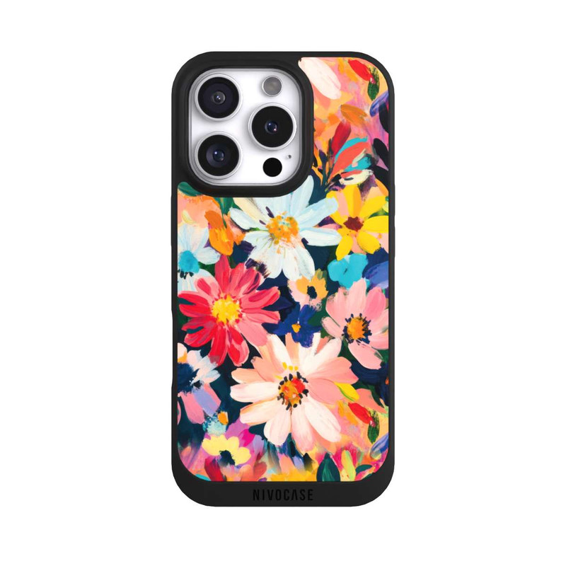 iPhone 16 Pro NIVOpure Frühlingsblumen Gemälde