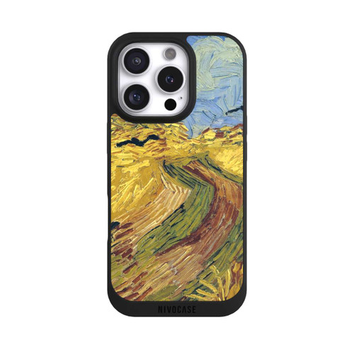 Apple iPhone 16 Pro NIVOpure Wheatfield with Crows by Vincent van Gogh