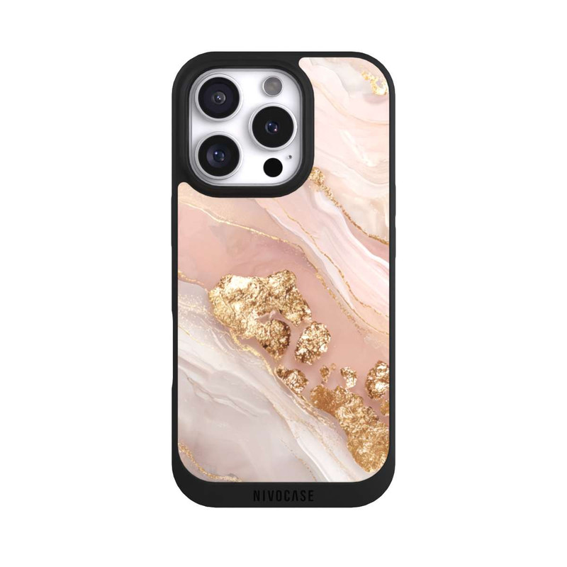 iPhone 16 Pro NIVOpure Elegant Gold Marble