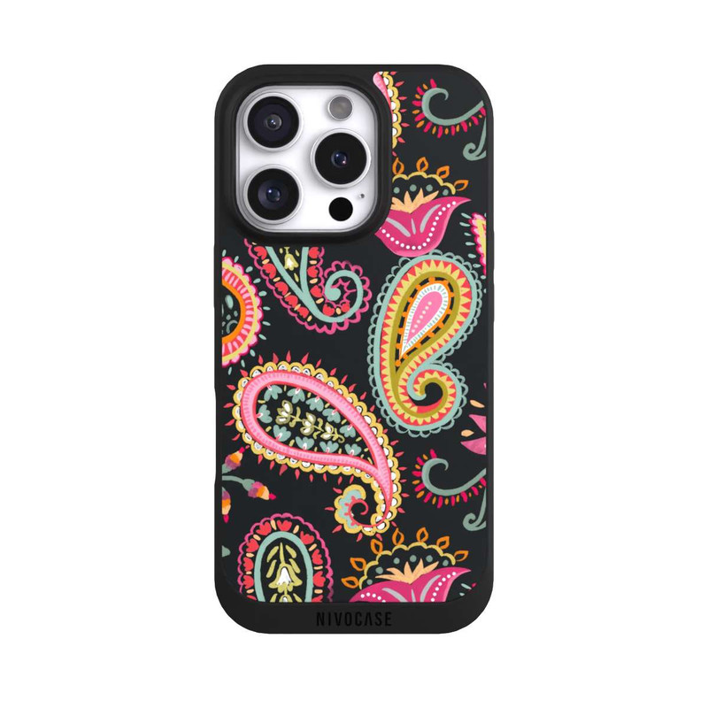 iPhone 16 Pro NIVOpure Colorful Paisley Charmy ca