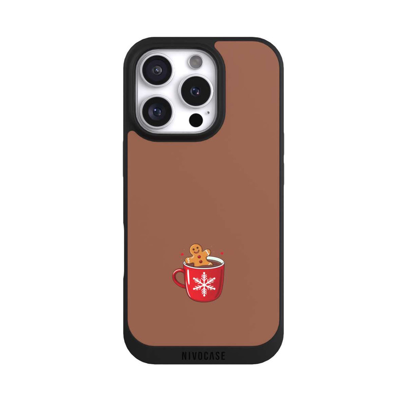 iPhone 16 Pro NIVOpure Bonhomme en Pain d'Épices Noël