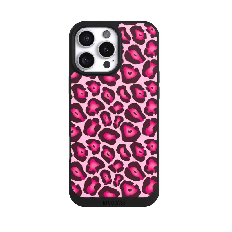 iPhone 16 Pro Max NIVOpure Léopard rose