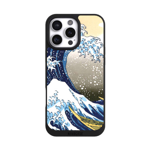 Apple iPhone 16 Pro Max NIVOpure Great wave of Kanagawa / Die große Welle vor Kanagawa