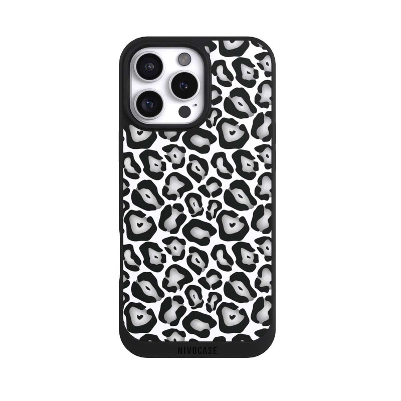 iPhone 16 Pro Max NIVOpure Léopard Gris