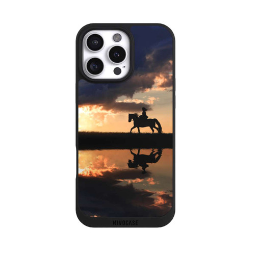 Apple iPhone 16 Pro Max NIVOpure Ausritt im Sonnenuntergang