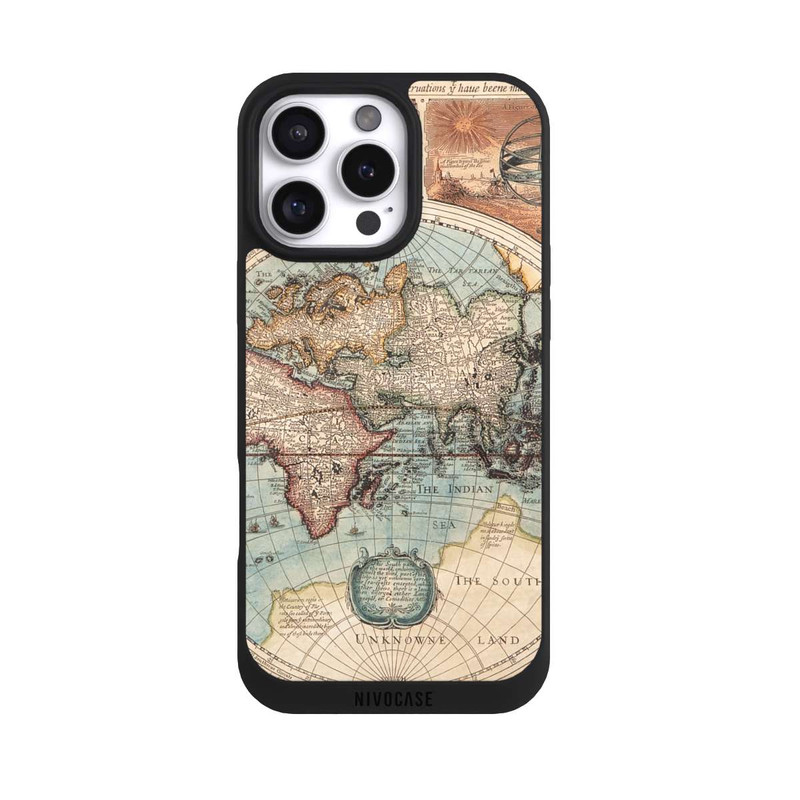 iPhone 16 Pro Max NIVOpure Vintage Worldmap