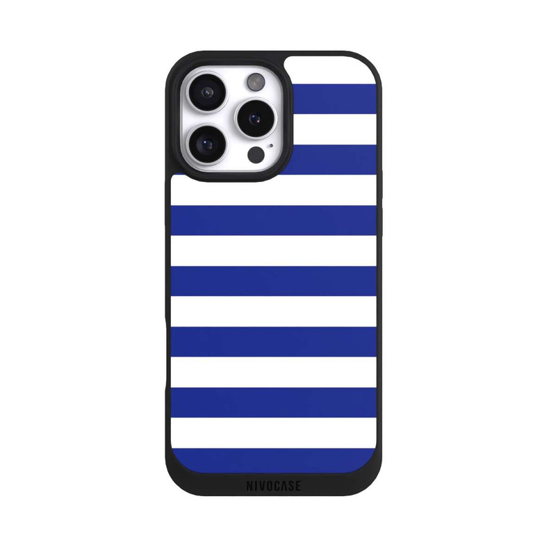 iPhone 16 Pro Max NIVOpure Sailorstripes Blau