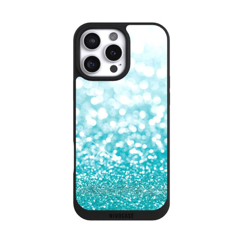 Apple iPhone 16 Pro Max NIVOpure Pluie de Paillettes Pétroles Look