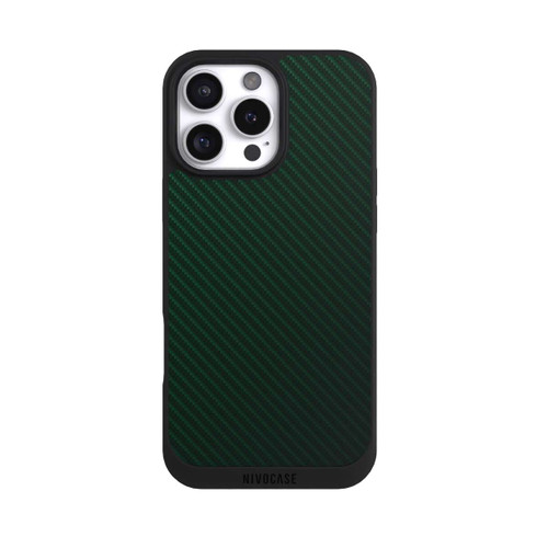 Apple iPhone 16 Pro Max NIVOpure British Racing Green Carbon