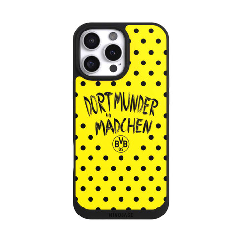 Apple iPhone 16 Pro Max NIVOpure BVB Dortmunder Mädel Punkte