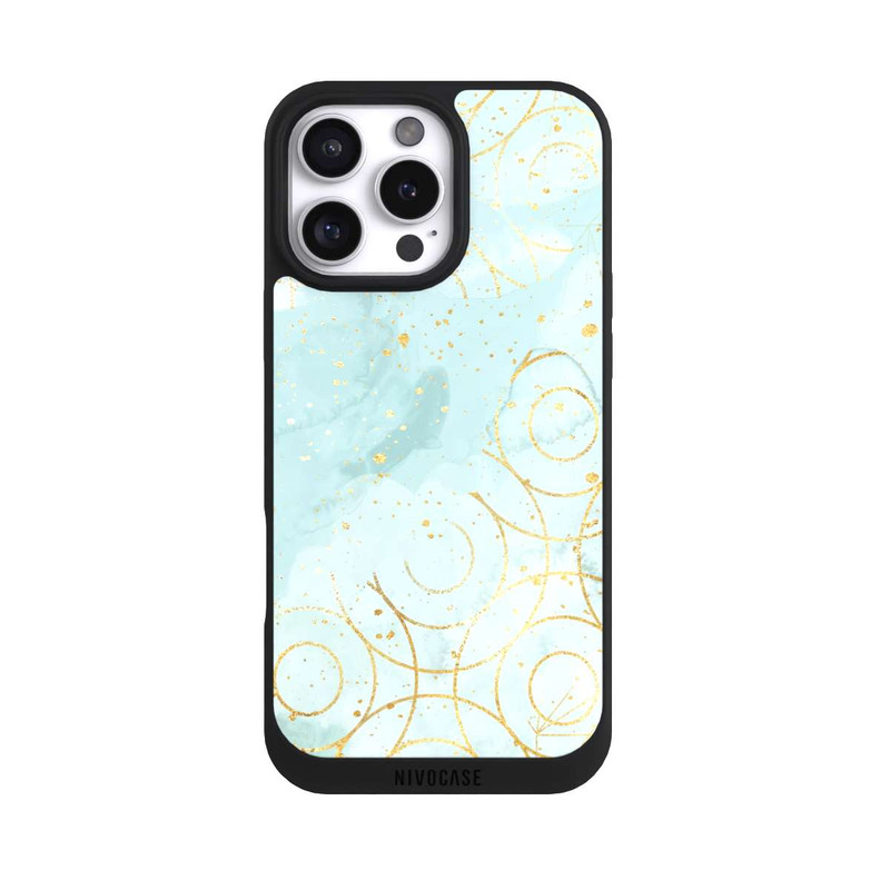 iPhone 16 Pro Max NIVOpure Marmormuster grün