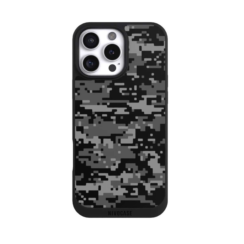 iPhone 16 Pro Max NIVOpure Pixel Camouflage