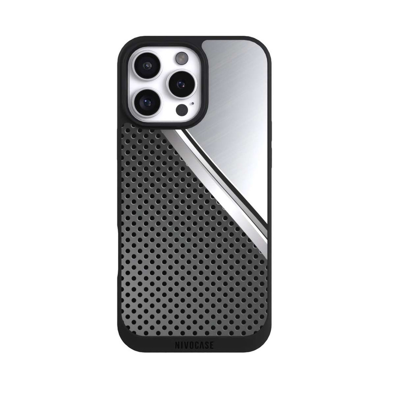 iPhone 16 Pro Max NIVOpure Surface Métallique en Duo