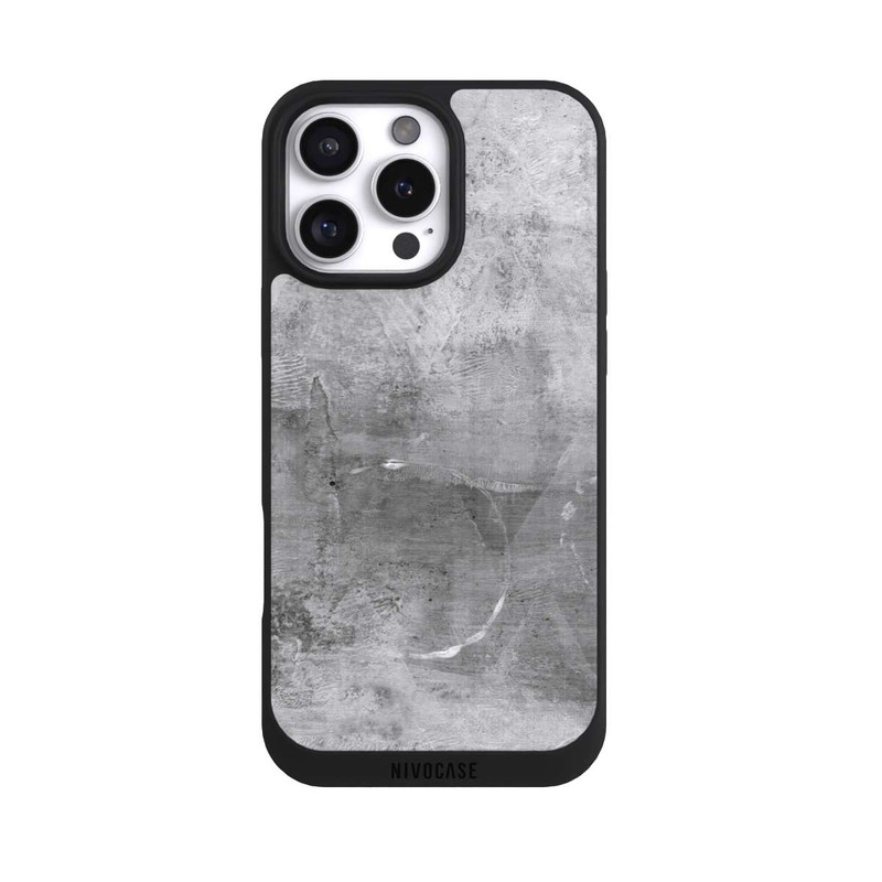 iPhone 16 Pro Max NIVOpure Grey Concrete Wall 2