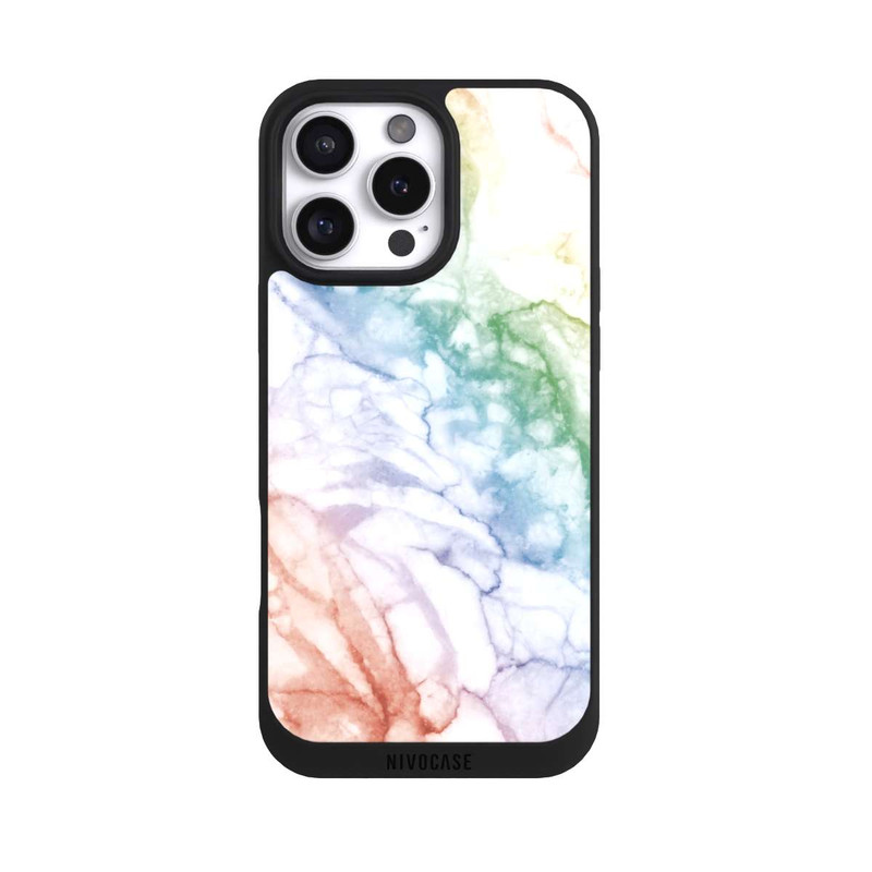 iPhone 16 Pro Max NIVOpure Rainbow Marble