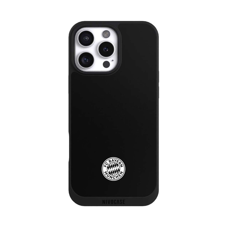 iPhone 16 Pro Max NIVOpure Classic FCB Logo - white on black